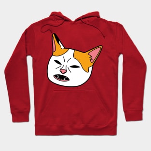 Cat No Banana Meme Face Hoodie